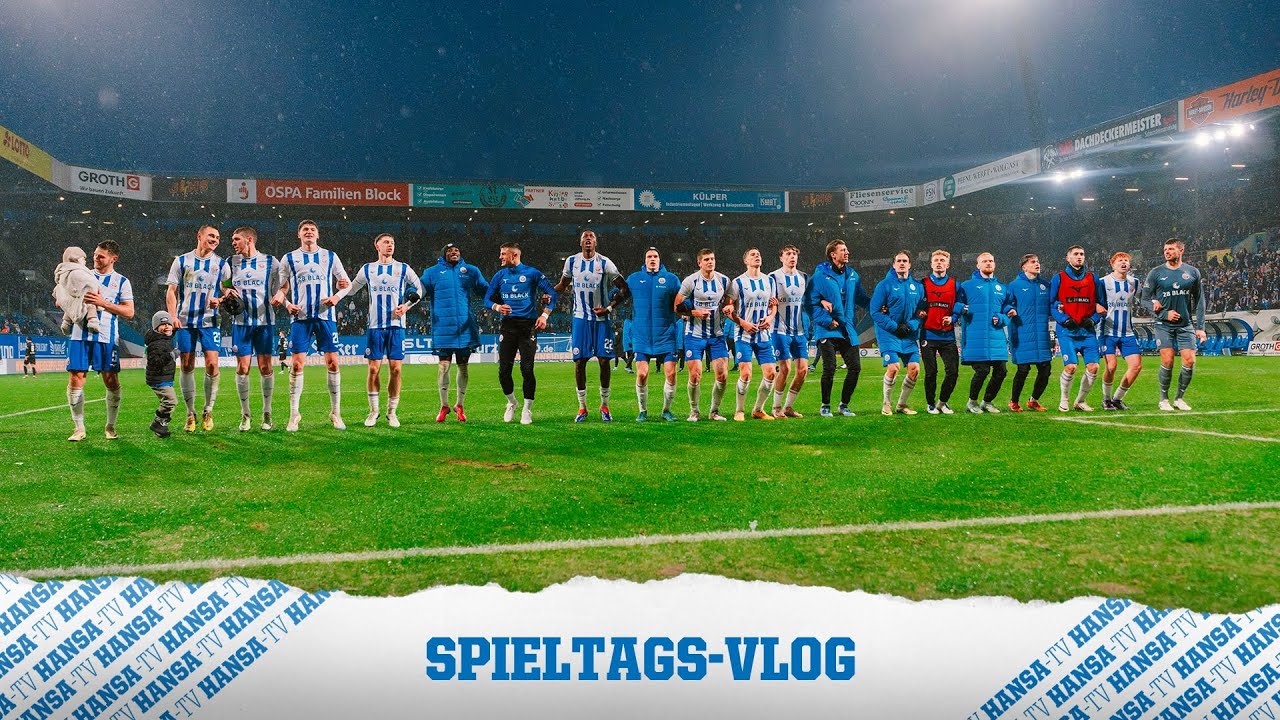 ⚽️Hansa hautnah❗️Rückblick auf den 17. Spieltag gegen SV Sandhausen💙🤍❤️ #fch