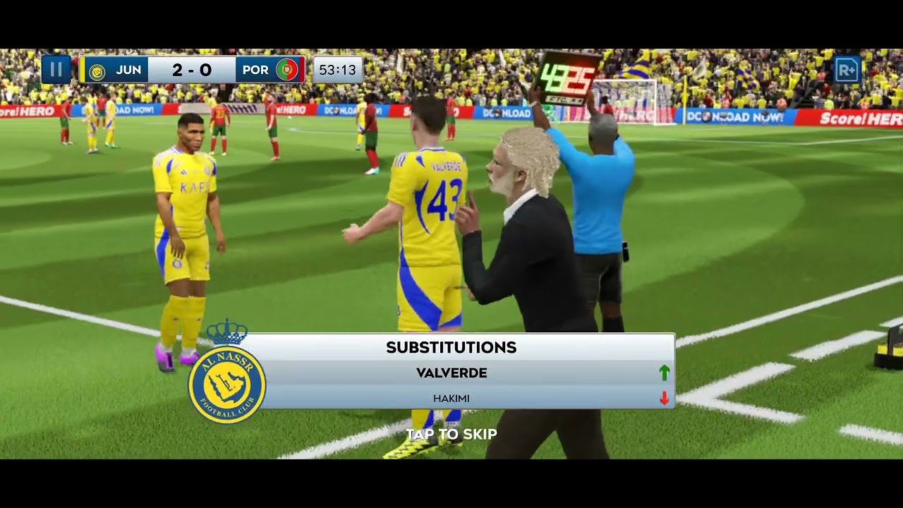 DLS26 JUNIOR FC 3 - 0 PORTUGAL [ INTERNATIONAL CUP QUARTER FINAL ]