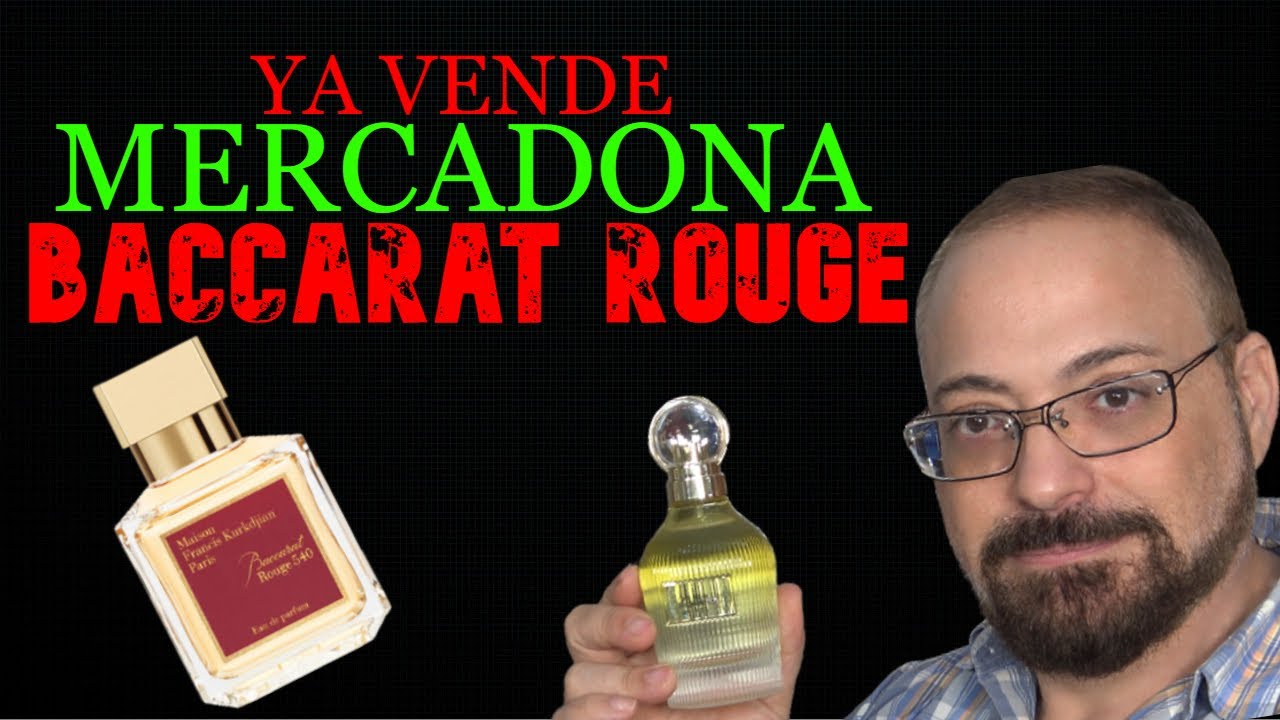 NUEVA MY SOUL ENCHANTED FOR HER DE MERCADONA HABEMUS BACCARAT ROUGE MODIFICADO