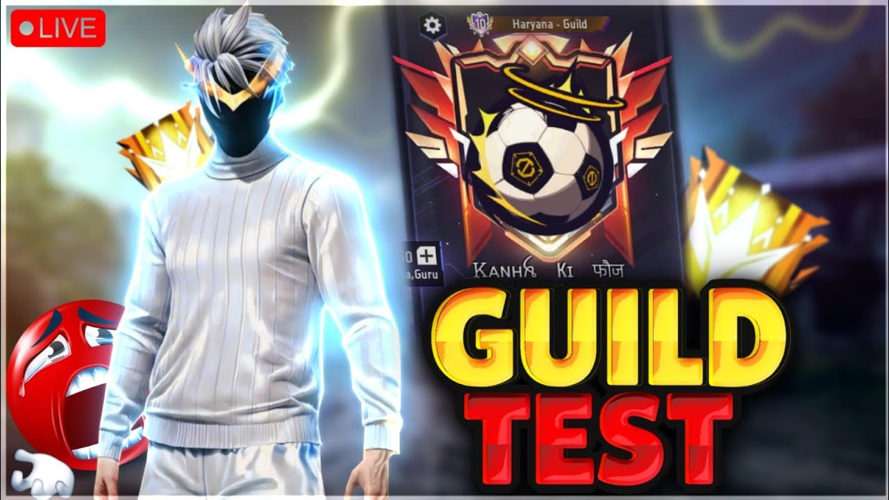 🔴 Unstoppable! 1 vs 4 Guild Test Challenge ⚔️ #freefireindia #live #kanhagaming08
