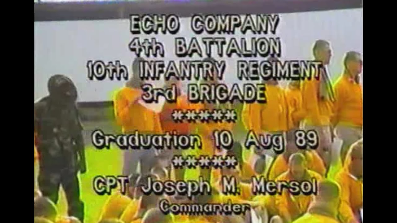 Basic Training at FT Leonard Wood 1989