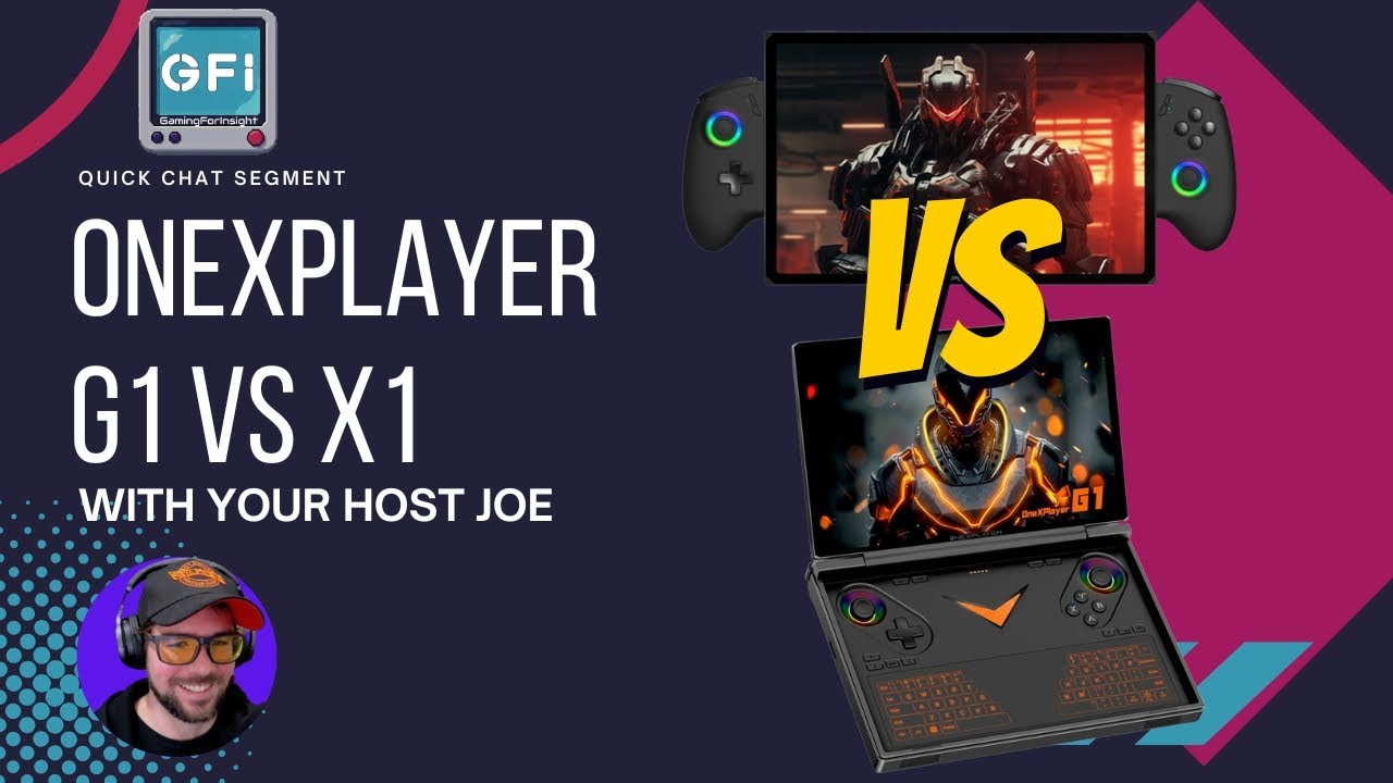 @onexplayerofficial G1 vs X1 - Quick Chat Segment (w/ @GamingRepairs)