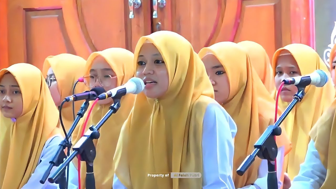 YA MADDAHEN EL NABY  - يا مداحين النبي || NASYID ALFALAH PUTRI PLOSO