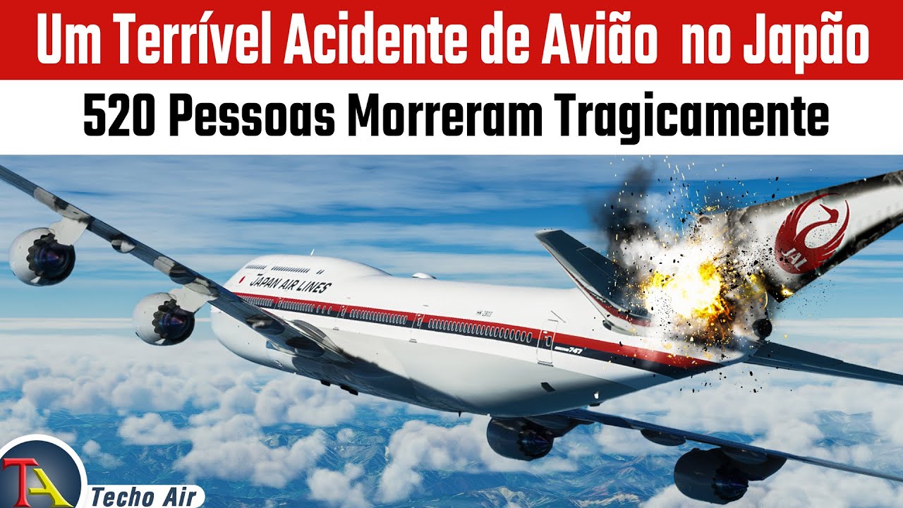 O maior desastre da história da aviação | Voo 123 da Japan Air Lines