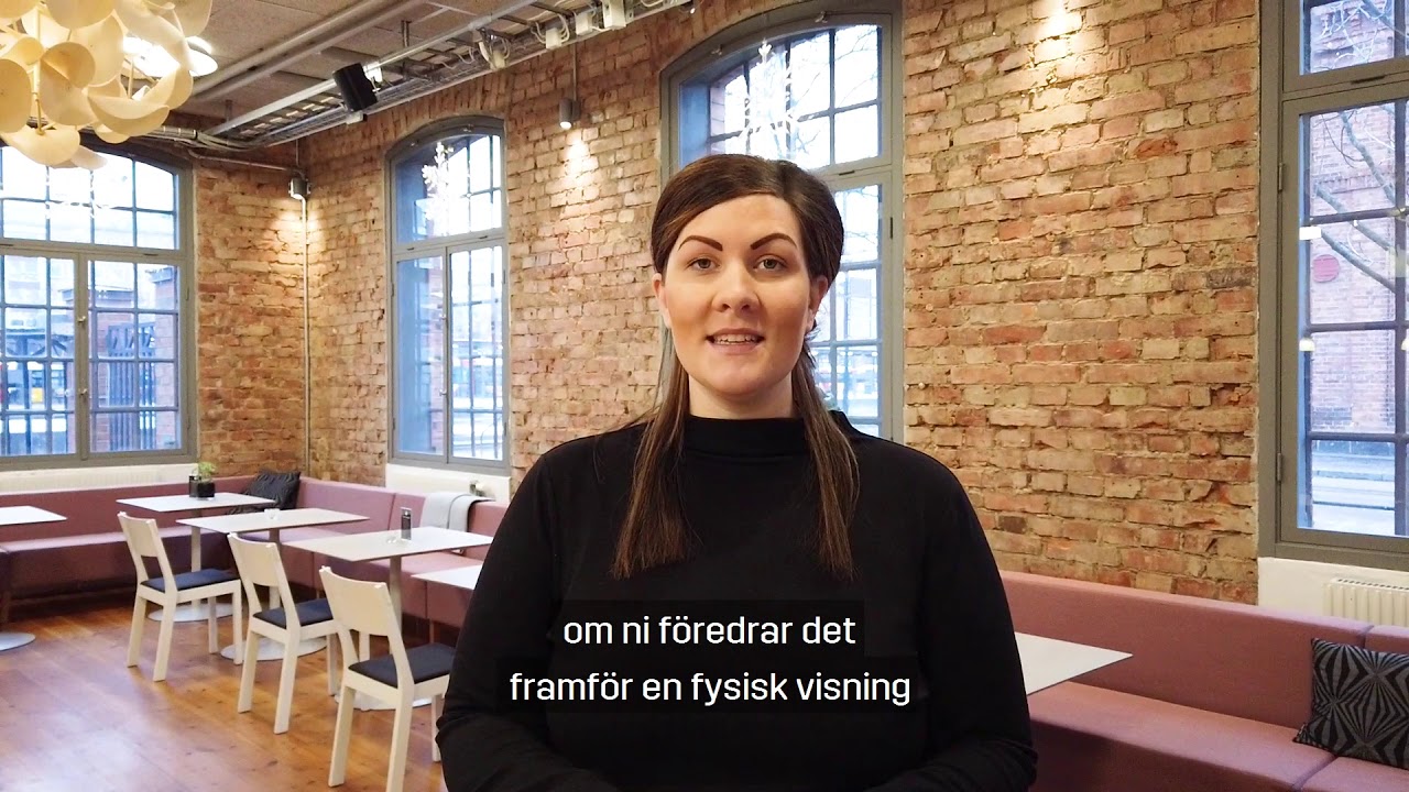 Digitala visningar - textad