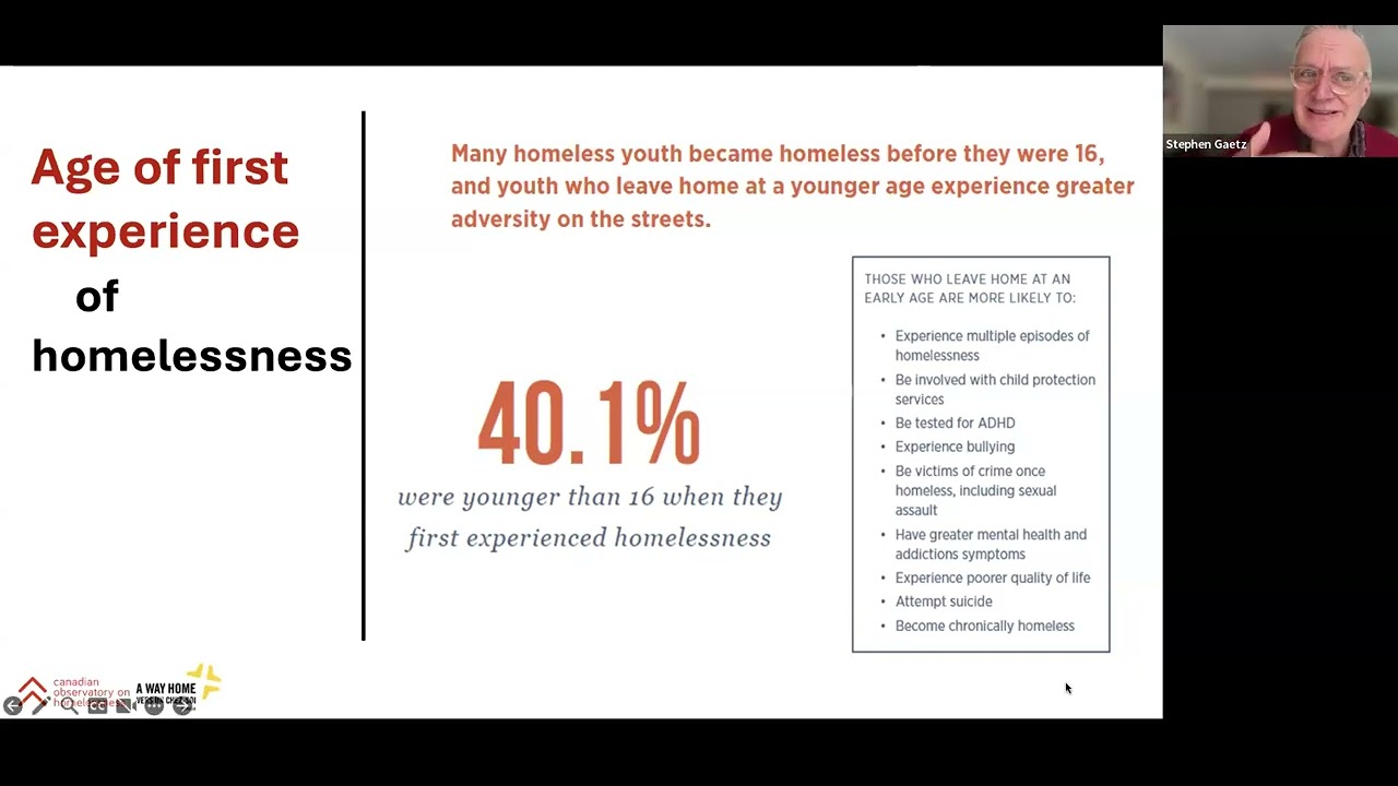 Webinar The Evidence is In: Youth Homelessness Prevention Works!