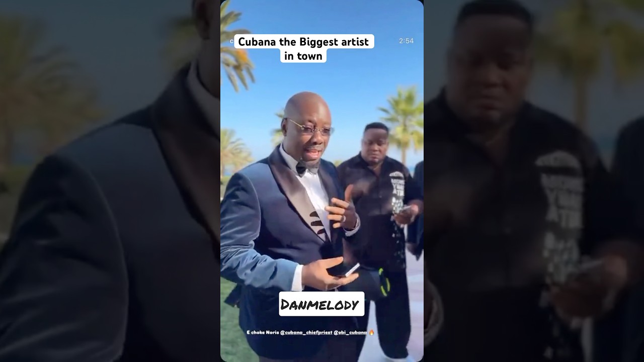 Obi Cubana brings out Cubana chief priest as the Biggest artist in town