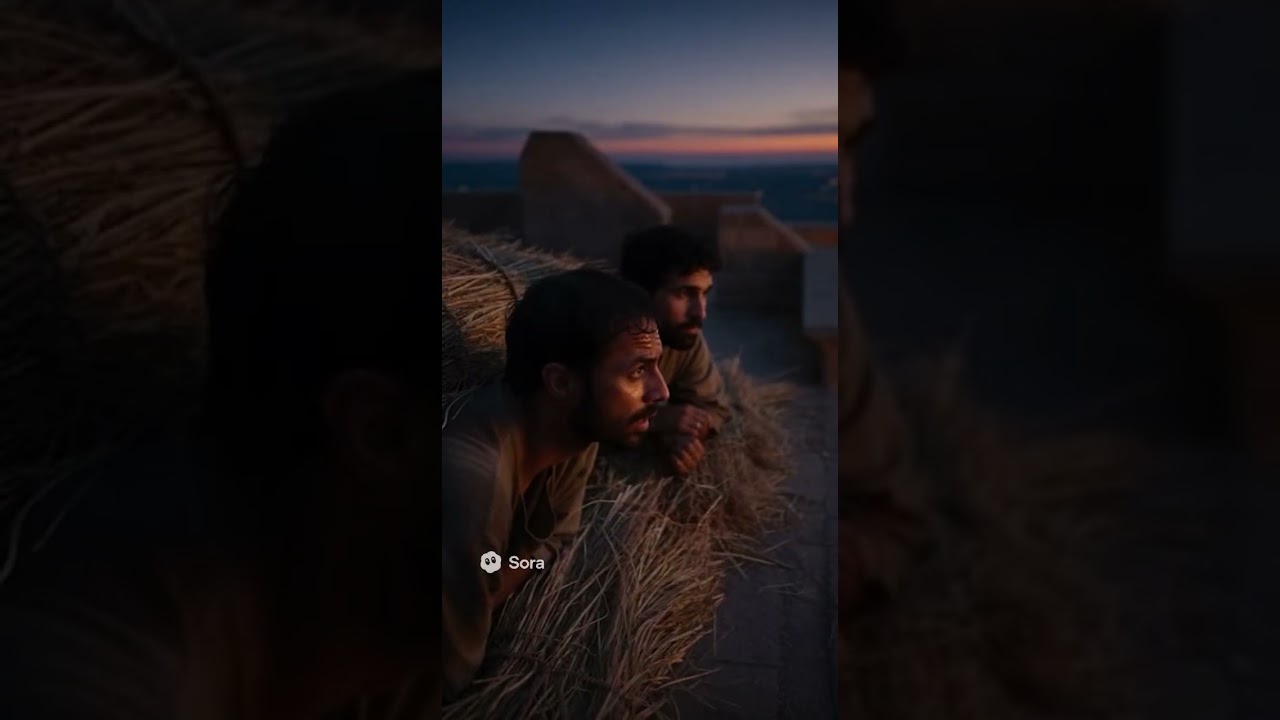 Rahab&rsquo;s Faith Behind Enemy Walls | A Cinematic Bible Story #bible #faith #courage #salvation #shorts