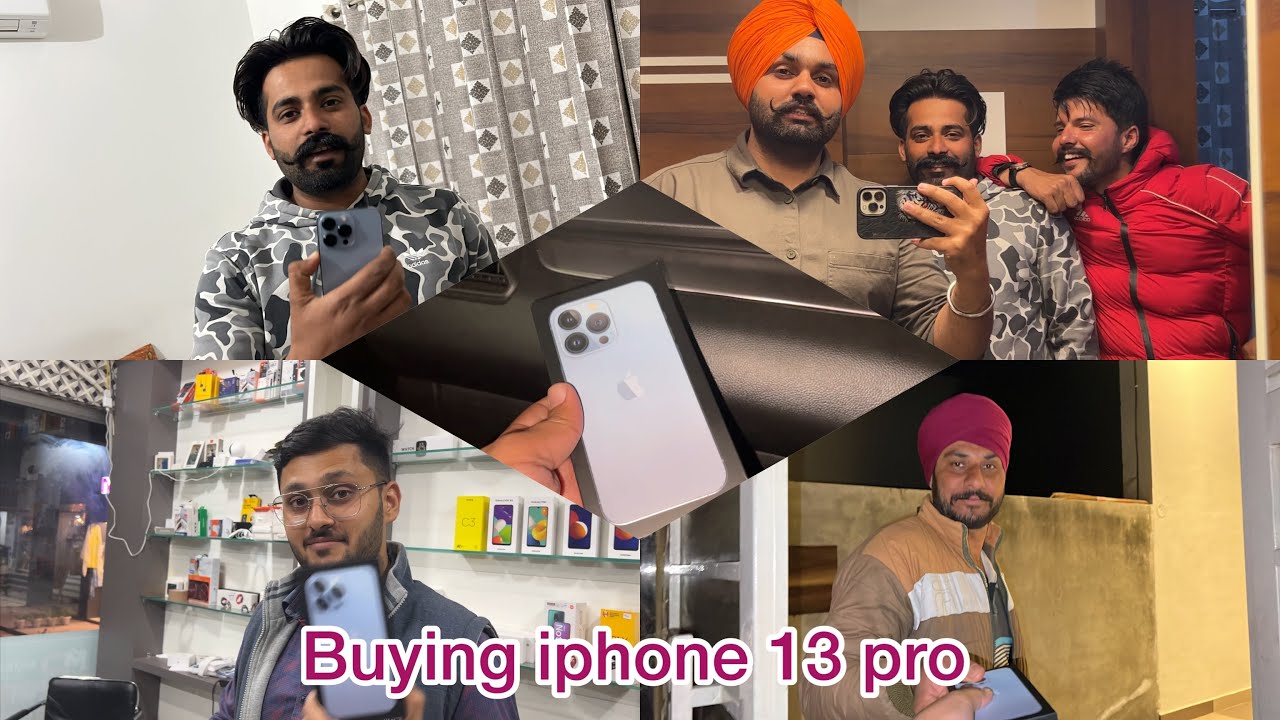 Iphone 13 pro shopping | Fun with friends | Punjabi Vlog | Asaimber Mann