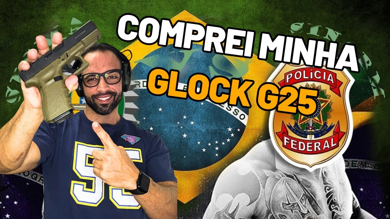 Comprei a Glock G25 Dark Olive! Vale a Pena Ser CAC em 2025?