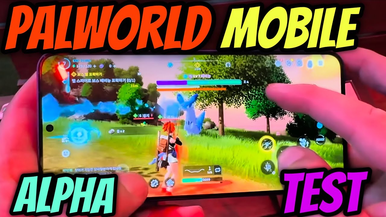 Palworld mobile! Palworld mobile alpha test in G star event ! #palworld #gstarevent #palworldmobile