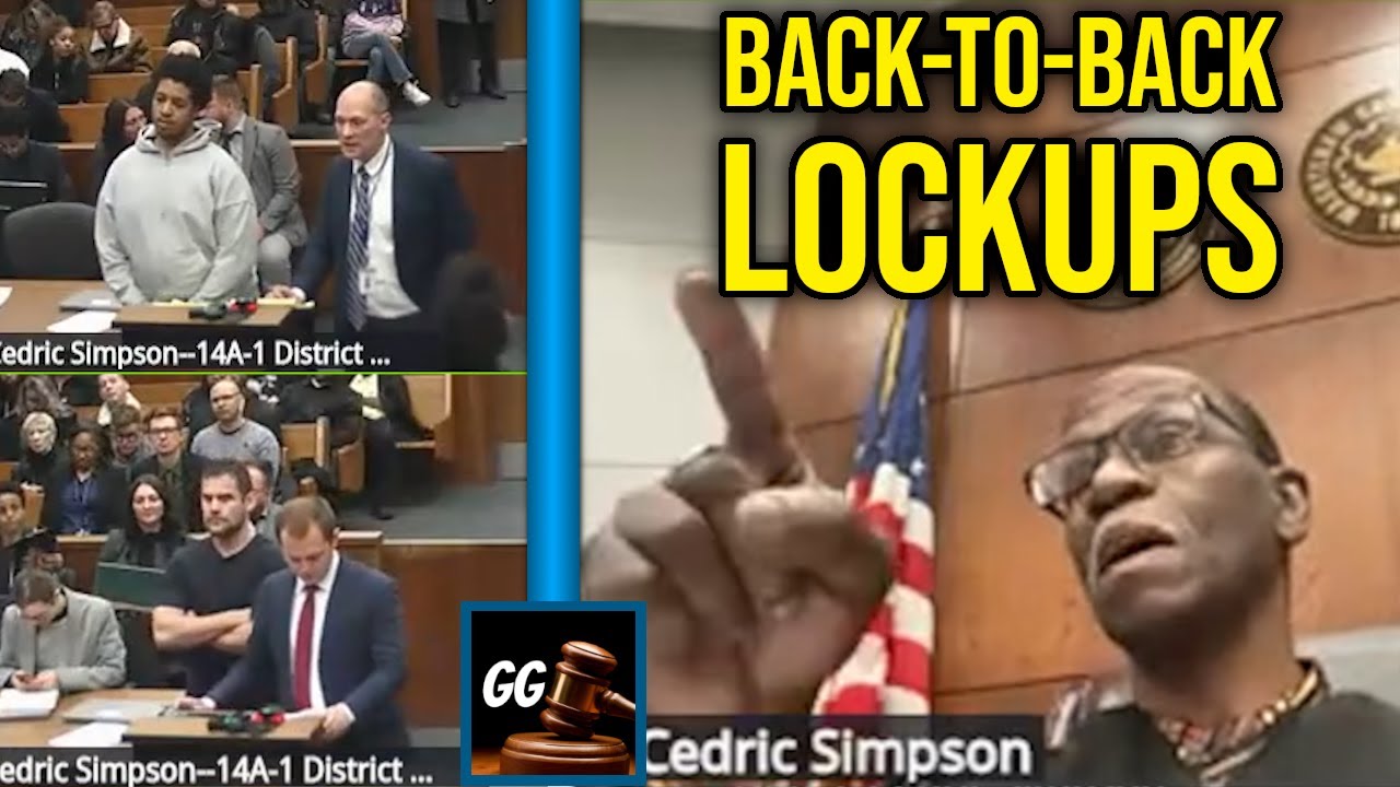 Two Men Walk Into Court Free... Both Leave in Custody!