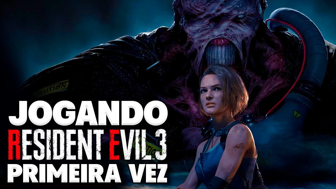 PRIMEIRA VEZ no Resident Evil 3 Remake | Começando do zero
