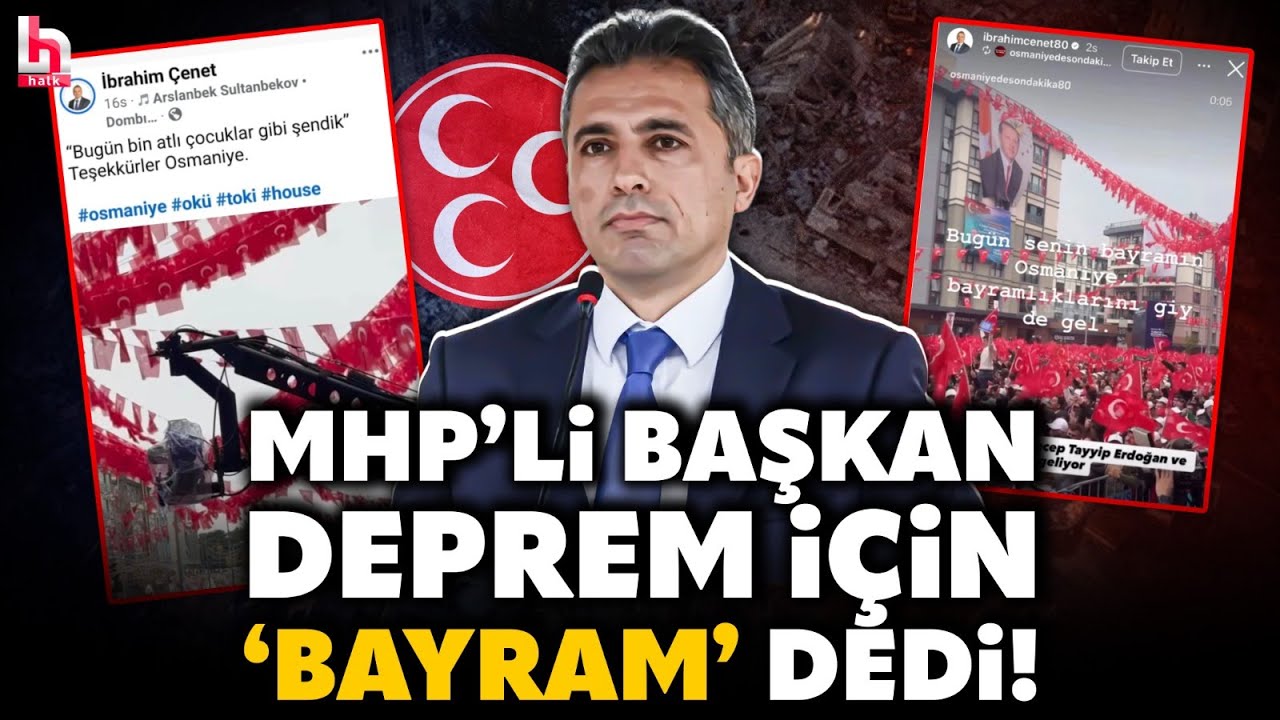 AKP-MHP'den büyük skandal... Deprem organizasyonunda 'Aşk mezara kadar' şarkısını çaldırdılar!