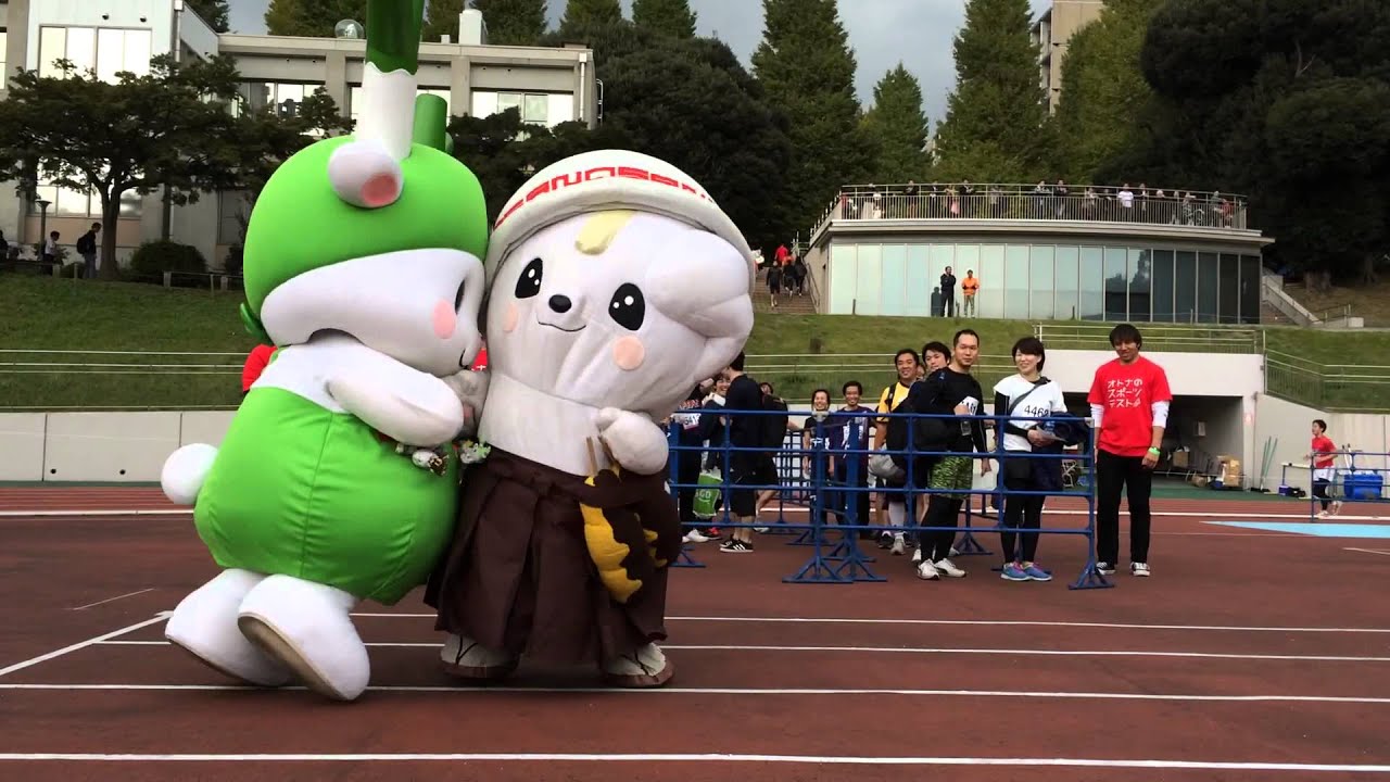 ふっかちゃん と さのまる の反復横跳び