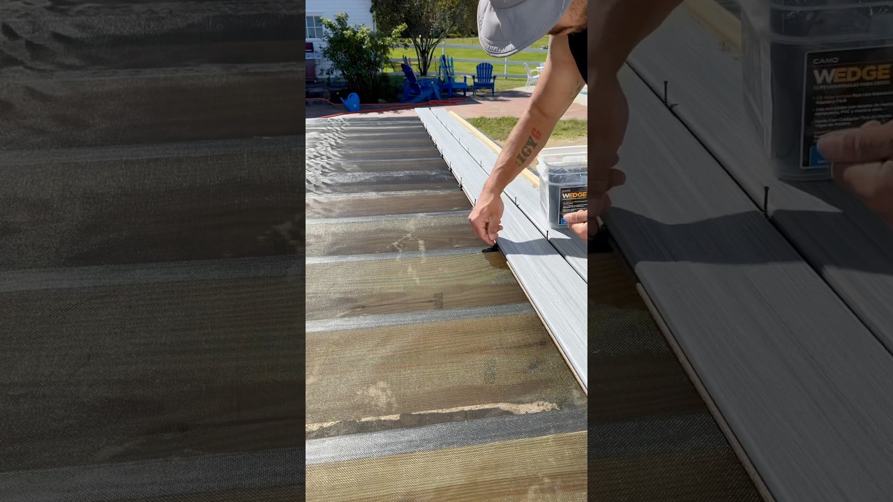 How to install deck boards 
