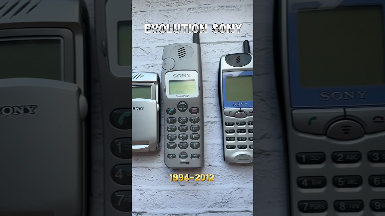 Эволюция Sony 1994-2012г 