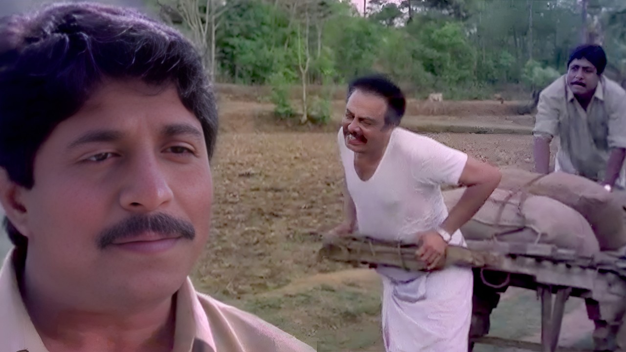 അനങ്ങിയാൽ അമ്മാവനെയും കൊല്ലും ഞാനും ചാവും..... അതിന് നീ ചത്തോ #malayalamcomedy #comedy