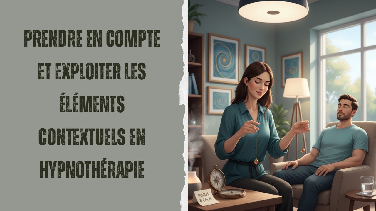 Pank Hypnosophie #1262 : Prendre en compte et exploiter les éléments contextuels en Hypnothérapie