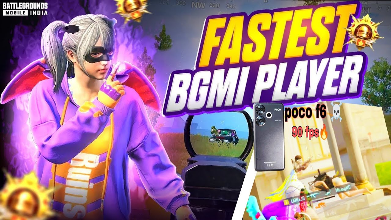 Poco f6 Jb on BEAST clutches ☠️ Intense fight & 1vs4 best moment🔥 #bgmi #pubgmobile #90fps #pocof6
