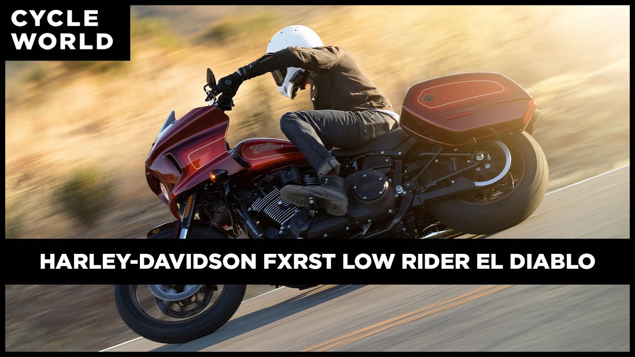Brad Richards And The New FXRST Low Rider El Diablo