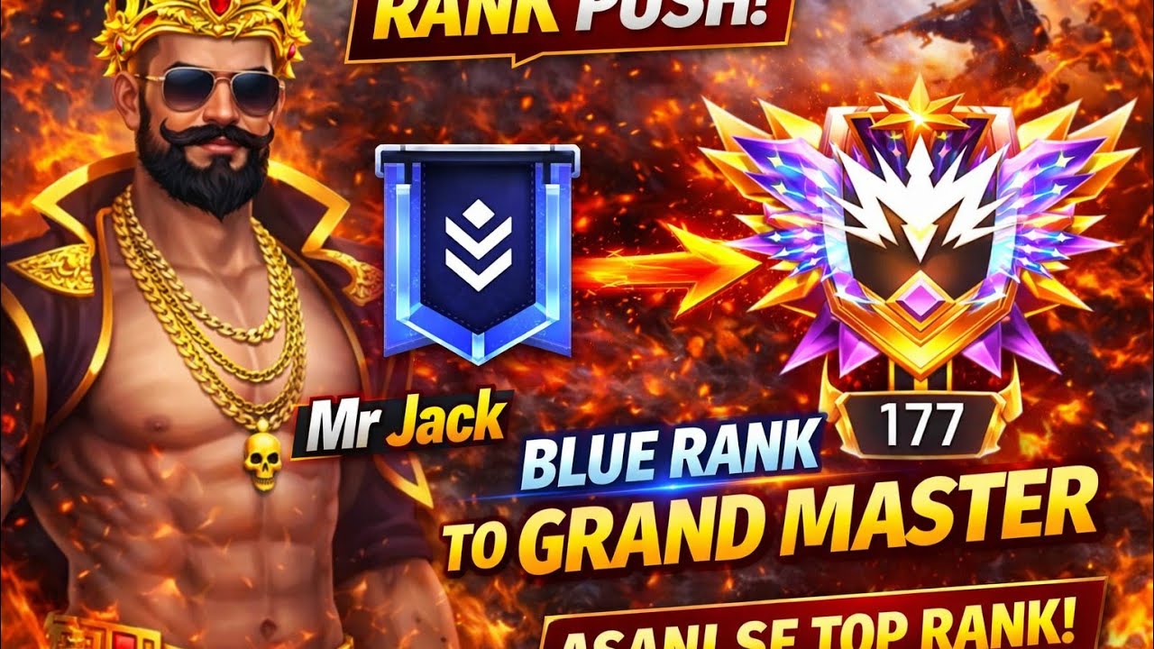 Free Fire Ma New Rank Season Platinum To Grand Master/FreeFire Ma Platinum To Grand Master Rank Push