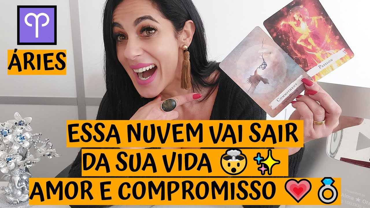 ÁRIES ♈️ ESSA NUVEM VAI SAIR DA SUA VIDA 🤯✨ AMOR E COMPROMISSO 💗💍