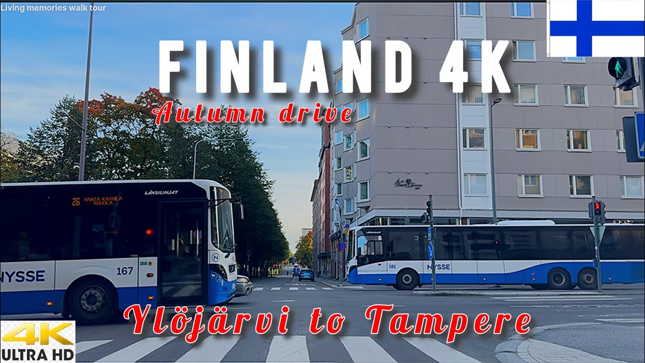 Finland Driving Tour - Ylöjärvi to Tampere 🇫🇮 #finland #suomi #visitfinland #tampere #nordic