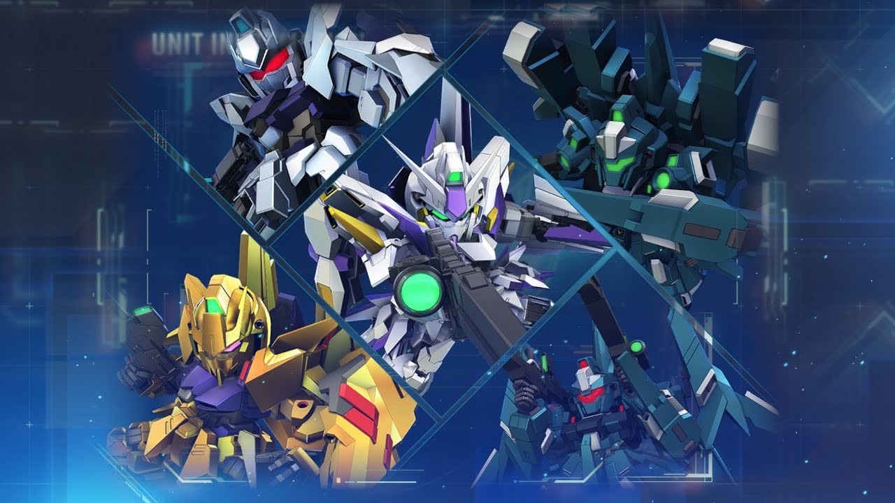 [SD Gundam G Generation Eternal] ReZel and Delta Gundam MS Line - All Animations