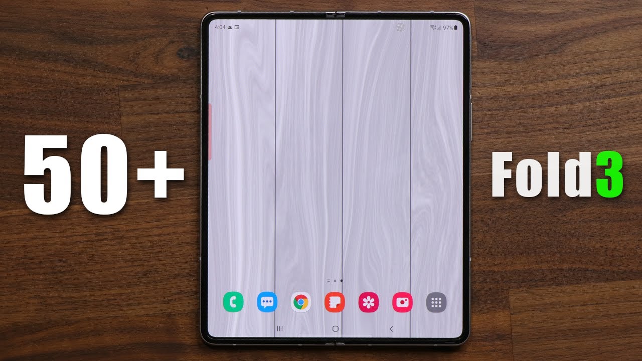 50+ потрясающих советов по персонализации Samsung Galaxy Z Fold 3