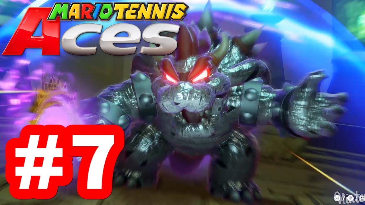 Mario Tennis Aces - Bowcien Boss Fight Part 7