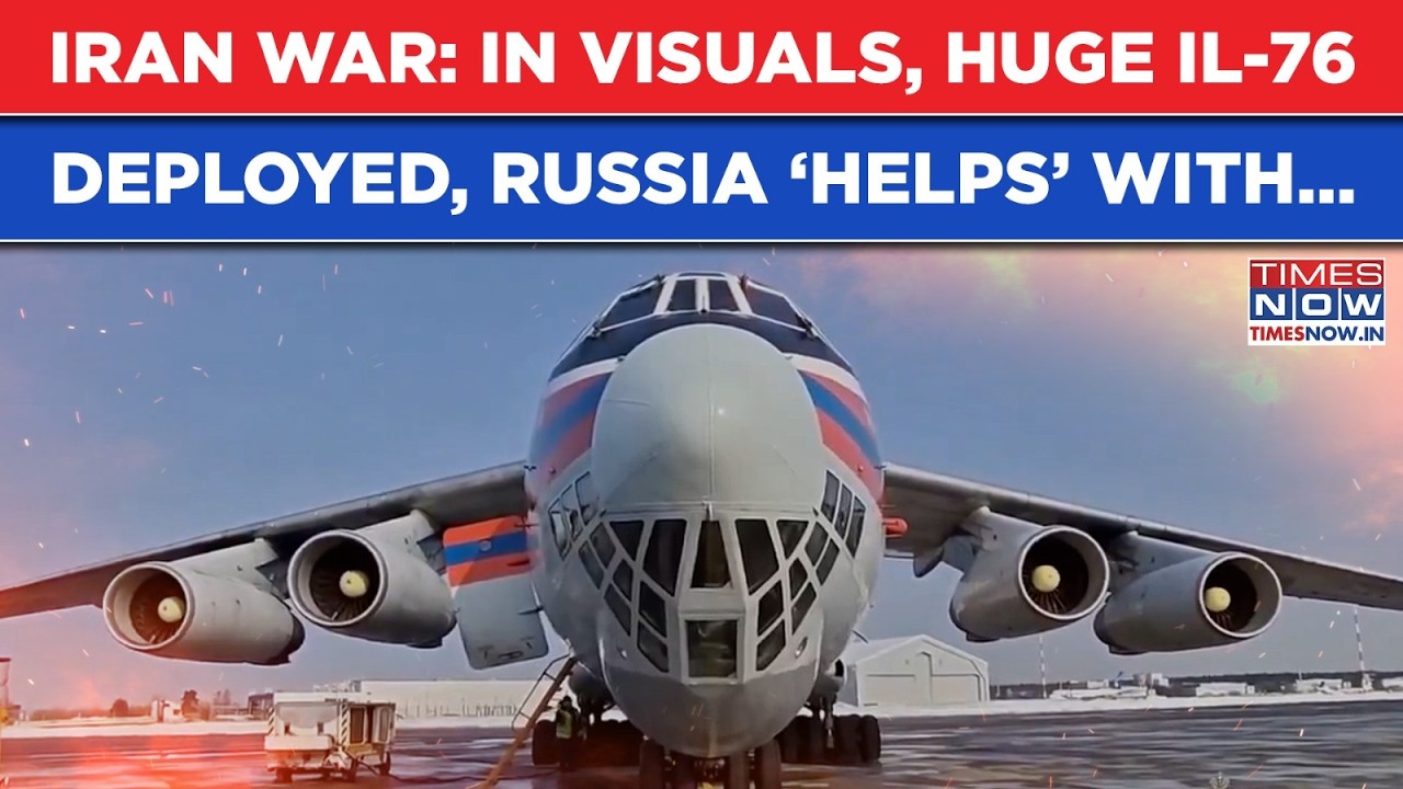 In Visuals: Russian IL-76 Deployed To Help Iran As US, Israel Strike| What Is Aircraft Known For?
