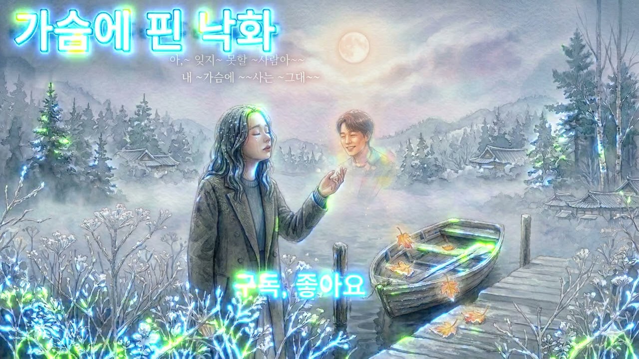 #가슴에 핀 낙화 #감성트로트 # 애절한 노래 # 이별감성   # 중저음허스키보이스 # 시린 추억 # 성인가요추천 # 마음의 꽃 # 고요의 음악바구니 #민준과지현 작사