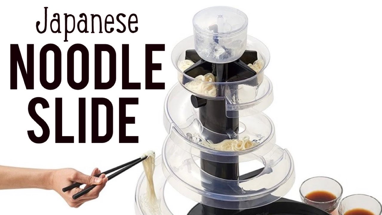 Crazy Japanese Noodle Slide Machine