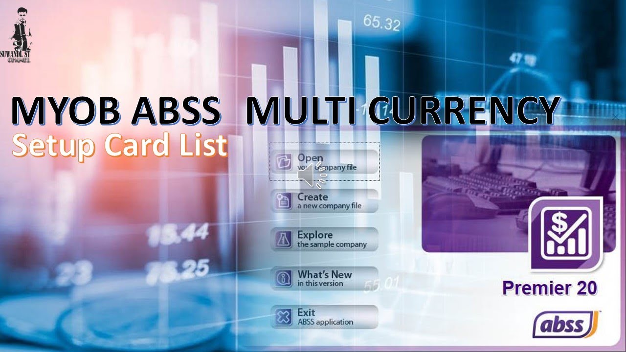 MYOB ABSS MULTI CURRENCY (SETUP CARD LIST)