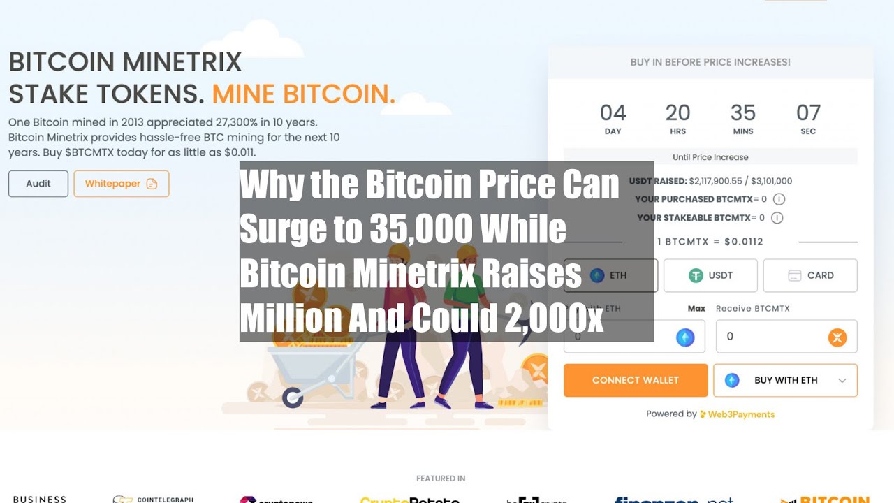 Why the Bitcoin Price Can Surge to $135,000 While Bitcoin Minetrix Raises $2 Million And Could