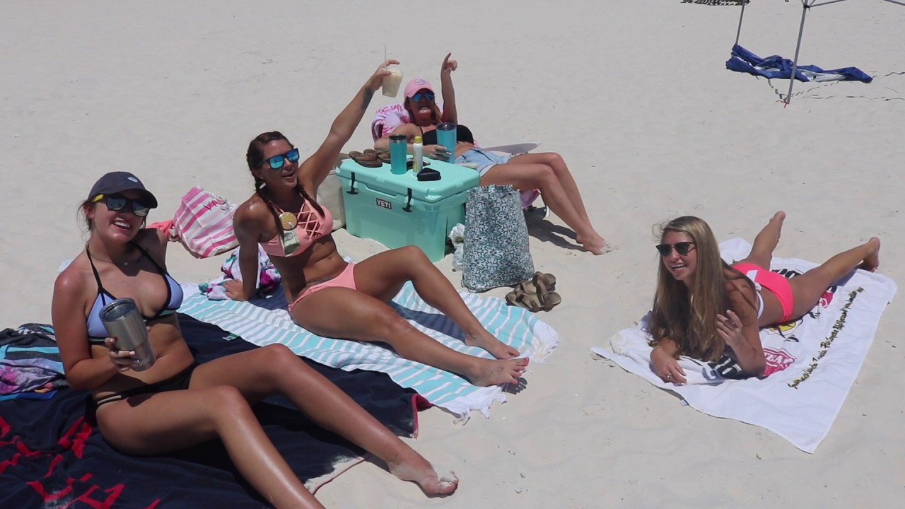 We Love Working At The Beach!