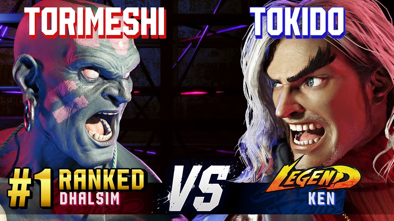 SF6 ▰ TORIMESHI (#1 Ranked Dhalsim) vs TOKIDO (Ken) ▰ High Level Gameplay