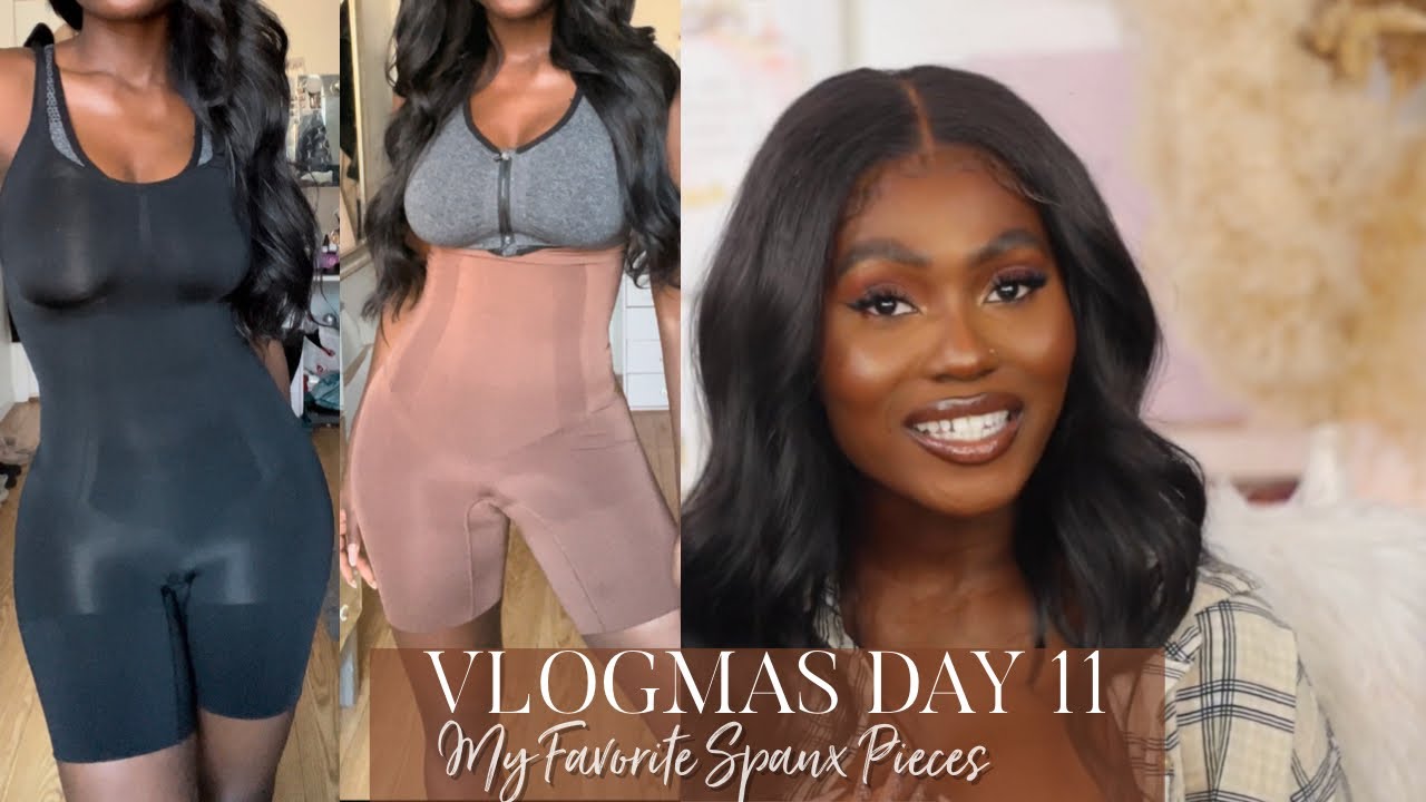 Vlogmas Day 11 | MY SPANX MUST HAVES | SPANX TRY ON HAUL