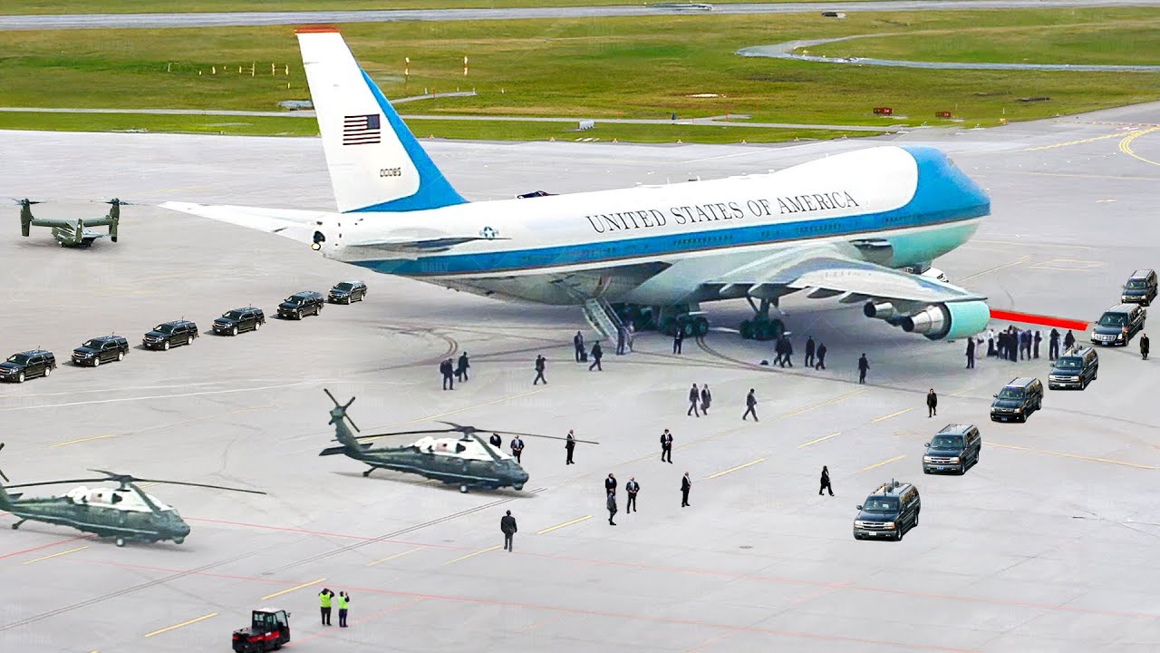 Behind The Complex Process of Transporting US President&rsquo;s Billion $ Armored Convoy