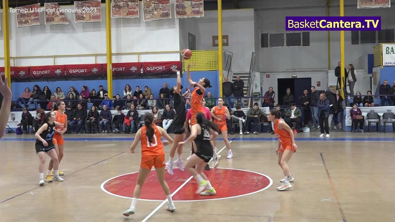 U16F.  VALENCIA BASKET vs MOVISTAR ESTUDIANTES.- Torneo Cadete Fem. del Genovés 2023