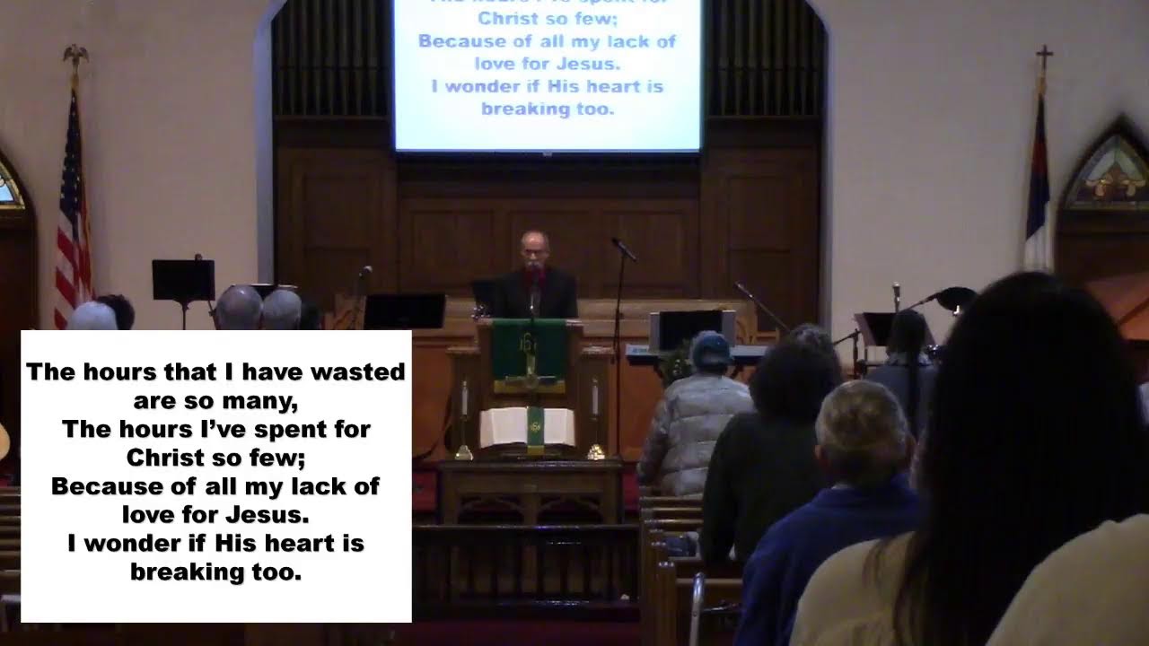 Finley Church Worship Service Sunday - 1/11/2026 10:45am