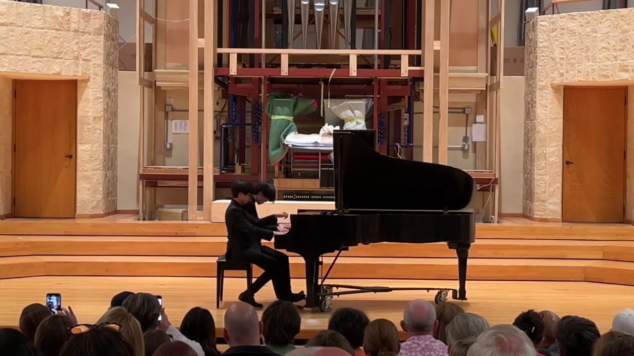 Aram Khachaturian’s Sabre Dance four hands piano arranged by Greg Anderson