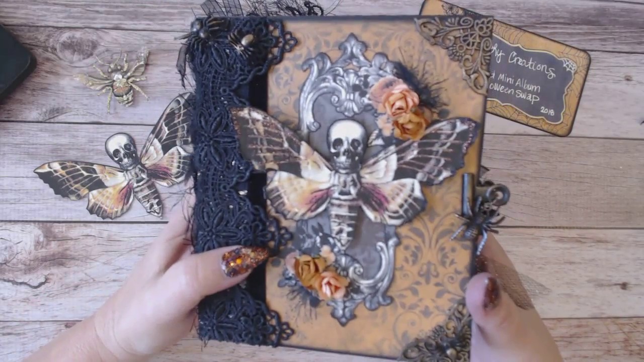 Loaded Victorian Halloween Mini Album