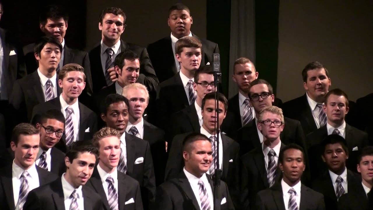 When I Think About The Lord performed by Cal Baptist Male Chorale