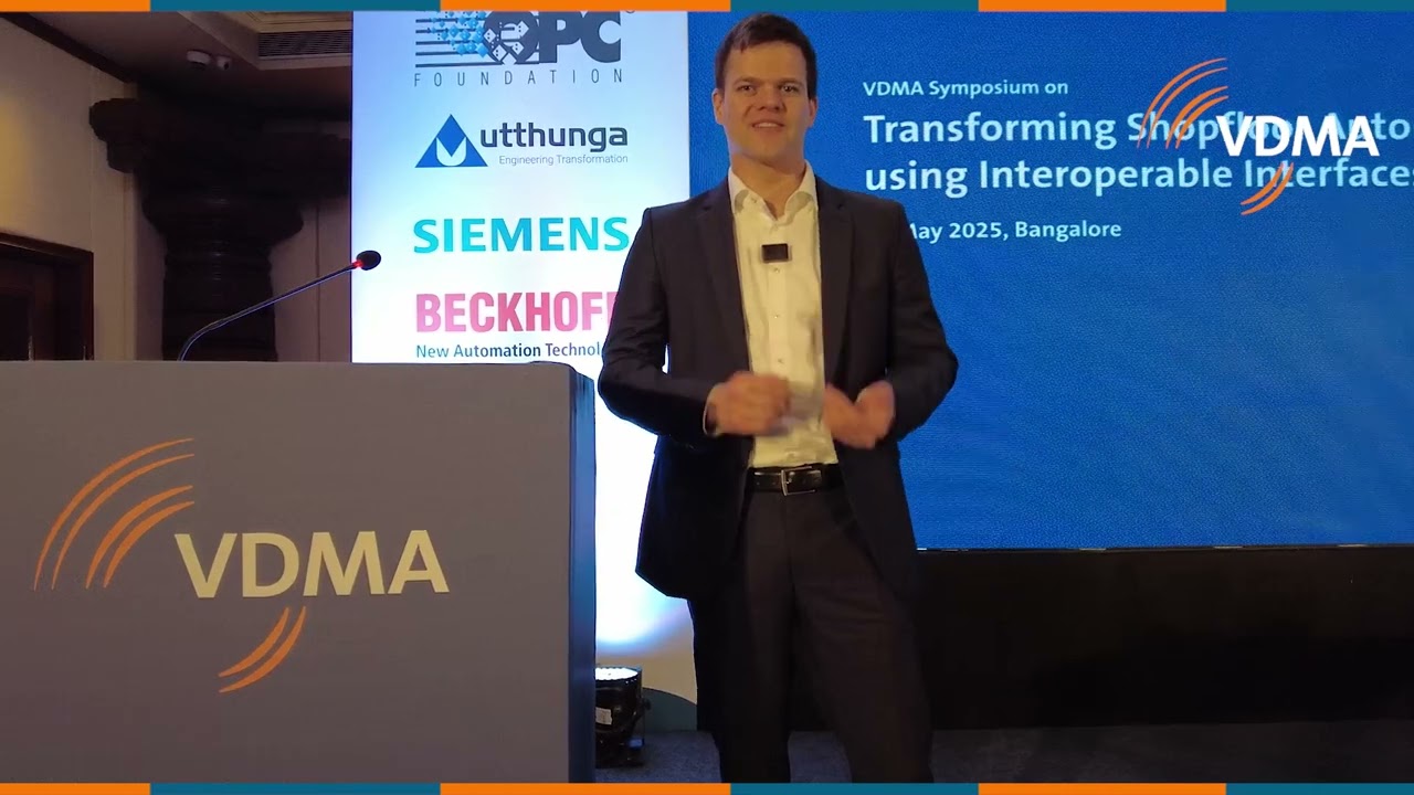 Inside OPC UA India 2025: VDMA Frankfurt on Tech, Trends & Collaboration