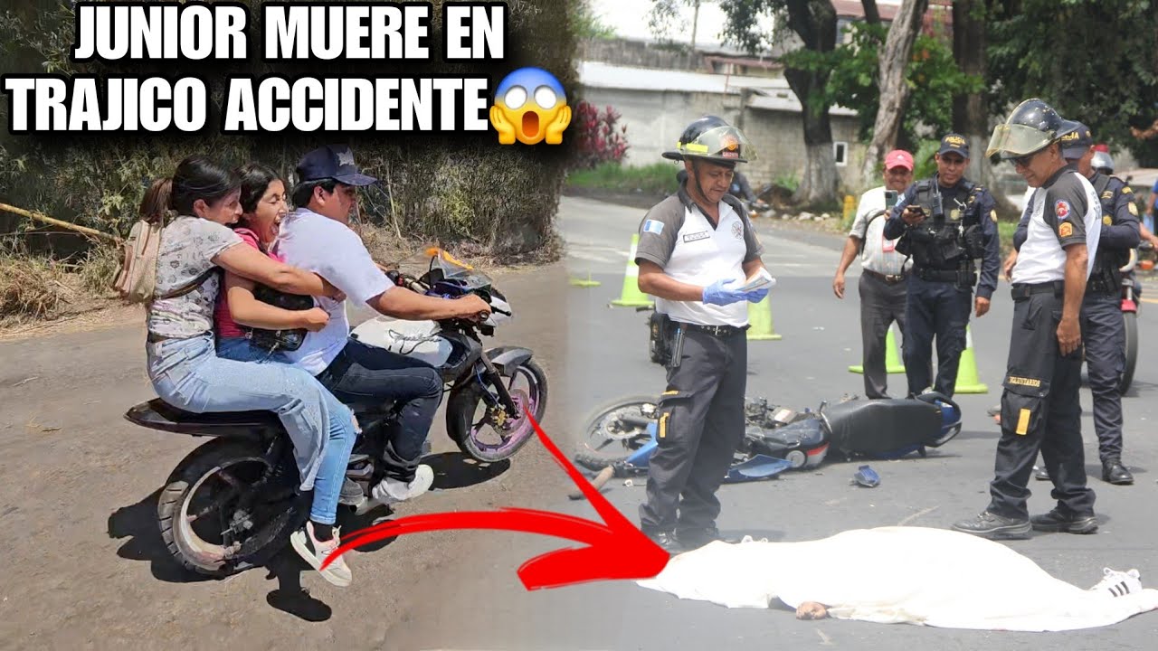 JUNIOR Pierde La V1da En Fuerte Accidente Nadie Lo Podía Creer😱 Todos Se Asustaron Cuando Viero😮