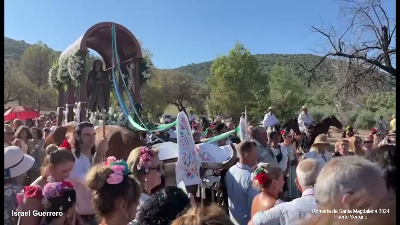 Romería de Puerto Serrano 2024 Santa Maria Magdalena