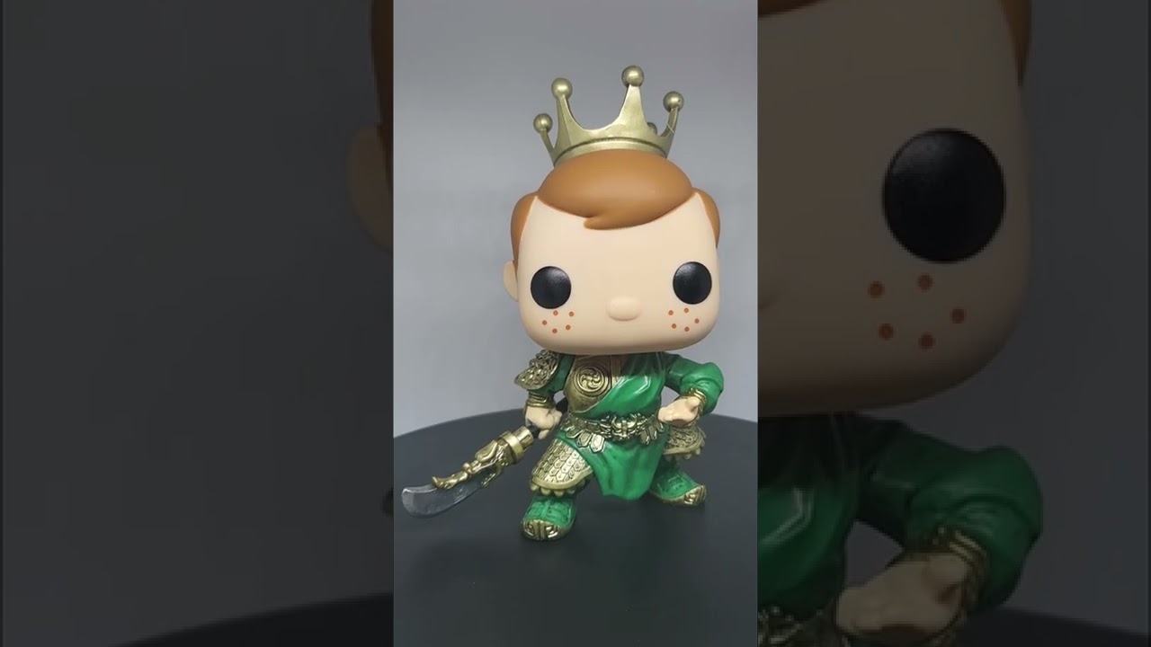 Freddy Funko Pop Asia as Kung-Fu | Guan Yu | Monkey King 👑.  #funko #popasia #freddyfunko #shorts