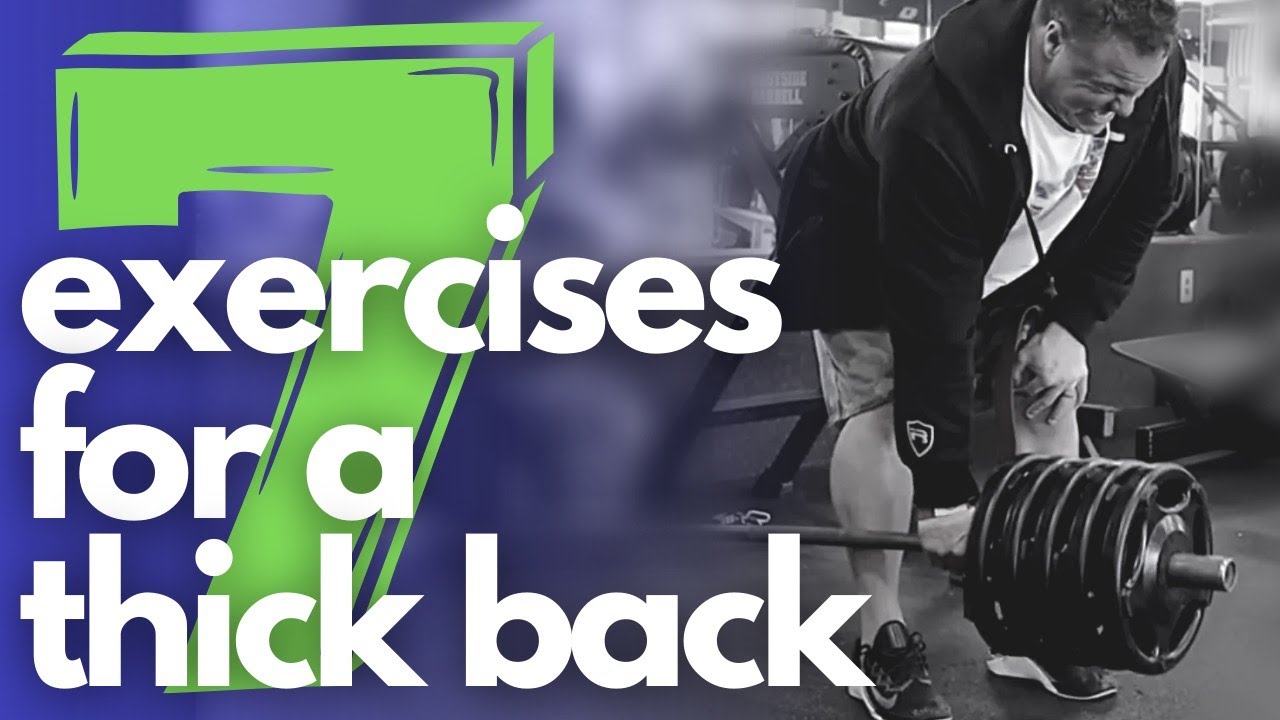 Back Workout to Get THICK AND WIDE Lats